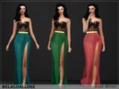 Sims 4 — belaloallure_kate dress by belal19972 — dress that is formed from my allure bodysuit and kate skirt to turn the
