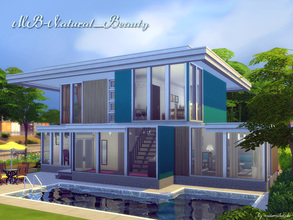Sims 4 — MB-Natural_Beauty by matomibotaki — Lovely little, modern house with all what a Sims would like. Stylish