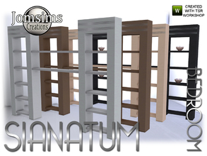 Sims 4 — sianatum bedroom headboard by jomsims — sianatum bedroom headboard. For bed. Msic deco