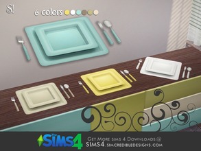 Sims 4 — Screaming retro - serving set by SIMcredible! — by SIMcredibledesigns.com available at TSR __________________ *
