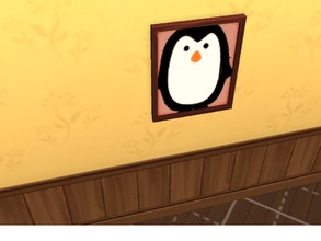 Sims 4 — Penguin Artwork by emsam2 — i love penguins so naturally i just had to do this.