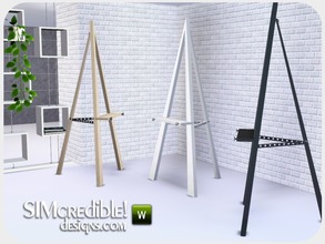 Sims 3 — Worry Less Easel by SIMcredible! — by SIMcredibledesigns.com available at TSR