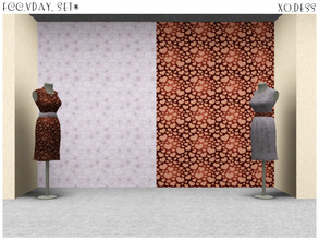 Sims 3 — Dess_FCC.VDay-SET by Xodess — This set consists of two patterns, conjoining with the holidays' Christmas and