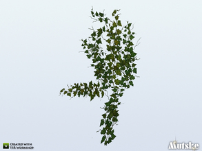 Sims 4 — Ivy Inner Corner 03 by Mutske — This plant is part of the The Wonders of Ivy set. Made by Mutske. 