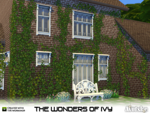 Sims 4 — The Wonders of Ivy by Mutske — The wonders of Ivy... I had to have them, so hear they are! This set has 21