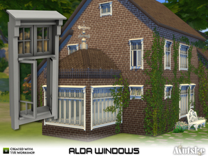 Sims 4 — Alda Constructionset Part 1 by Mutske — One of my favorit Sims 3 windowset is the Alda, I have special memorys