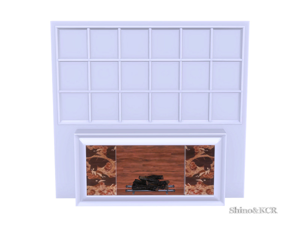 Sims 4 — Living CliveC - Fireplace by ShinoKCR — Contemporary Furniture inspired by Clive Christian