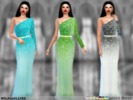 Sims 4 — belaloallure_latoya dress by belal19972 — elegant and chic dress for your female sims , i hope you like it .