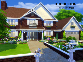 Sims 4 — The Dolton by sharon337 — The Dolton is a family home built on a 40 x 30 lot in Willow Creek on the Parkshore