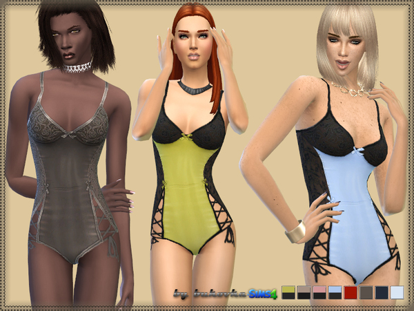 Sims 4 — Underwear Tenderness by bukovka — Underwear for women. Designed for young and adults. Installed autonomously 8
