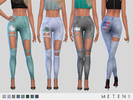 Sims 4 — Shay Jeans by Metens — Comes in 8 colours. I hope you like them! :)