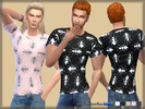 Sims 4 — Shirt Ants by bukovka — T-shirts for men of all ages. Fashionable print. Installed independently. 5 coloring