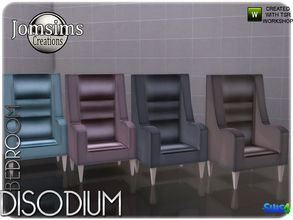Sims 4 — disodium bedroom chair by jomsims — disodium bedroom chair
