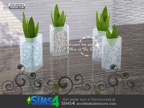 Sims 4 — Onda plant by SIMcredible! — by SIMcredibledesigns.com available at TSR __________________ * 3 colors variations