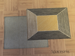 Sims 4 — Citrine dining room - Rug by spacesims — Bring the decor of your home together with the perfect touch of style