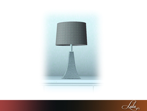 Sims 3 — Tilton Bedroom Lamp by Lulu265 — Part of the Tilton Bedroom Set Fully CAStable