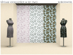 Sims 3 — Dess+Vintage Collection+SET02. by Xodess — This set is part two of my Vintage collection and it consists of