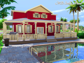 Sims 4 — MB-Settlers_Proud    by matomibotaki — American settler house, with lot of space for a large family and lovely
