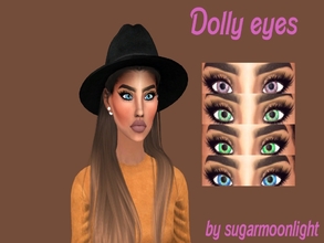 Sims 4 — Dolly eyes by lovesxmarilene — 7 New eye colors for your sims ! Do not reupload or put it on another site !