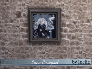 Sims 4 — Luna Lovegood by Ineliz — Original images belongs to IrenHorrors (http://irenhorrors.deviantart.com). Artist