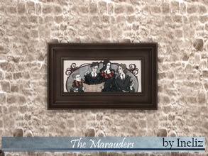 Sims 4 — The Marauders by Ineliz — Original images belongs to IrenHorrors (http://irenhorrors.deviantart.com). Artist