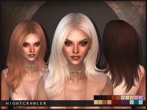 Sims 4 — Nightcrawler-Kylie by Nightcrawler_Sims — NEW MESH TF/EF Smooth bone assignment All lods Custom shadow 22colors