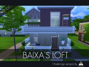 Sims 4 — Baixa's Loft by ProbNutt — Comfy loft in the style of a cottage for one or two sims who want to start off small