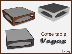 Sims 4 — Cofee table Vegas by Joy6 — The original coffee table Color options : 4