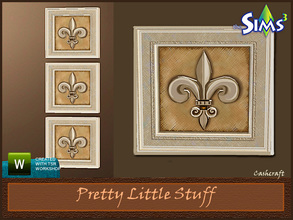 Sims 3 — Pretty Little Stuff Wallart 02 by Cashcraft — Decorative wall art created by Cashcraft for TSR.