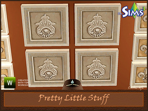 Sims 3 — Pretty Little Stuff Wall Art by Cashcraft — Decorative wall art by the infamous artist Pinot Noir Merlot.
