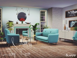Sims 3 — Milton Living Room by pyszny16 — Milton Living Room is very modern set with a elements of many other styles,