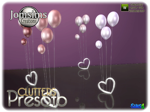 Sims 4 — presoto baloon deco by jomsims — presoto baloon deco