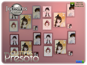 Sims 4 — presoto wall paintings by jomsims — presoto wall paintings