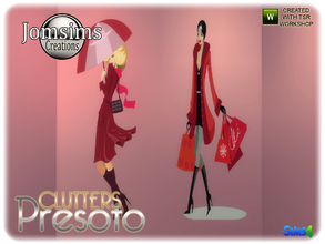 Sims 4 — presoto wall stickers by jomsims — presoto wall stickers