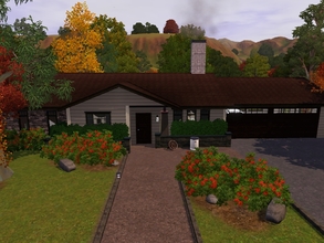Sims 3 — The Peach Horse Ranch by blgfan902 — Howdy! This modern horse ranch is perfect for the equestrian lover and big