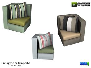 Sims 4 — kardofe_Livingroom Graphite_Modular Sofa-Left corner by kardofe — Armchair, left corner, attaching it to other