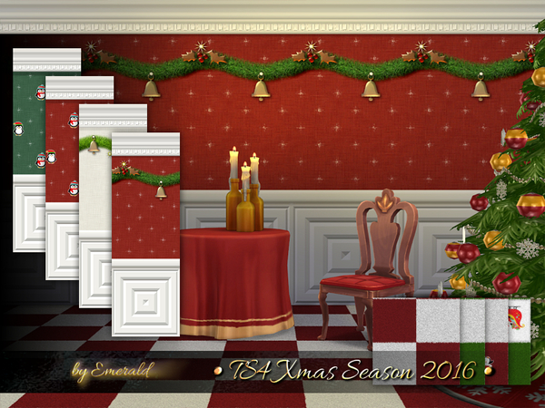 Sims 4 — TS4 Xmas Season 2016 by Emerald — Dear TSR, Staff and Simmies, I wish everyone a Merry Christmas and a