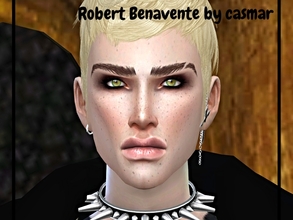 Sims 4 — Robert Benavente by casmar — Robert, a Sims who loves music, especially the guitar! He is very creative and