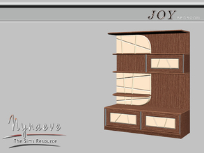 Sims 3 — Joy Dresser by NynaeveDesign — Joy Bedroom - Dresser Located in: Storage - Dressers Price: 1000 Tiles: 1x1