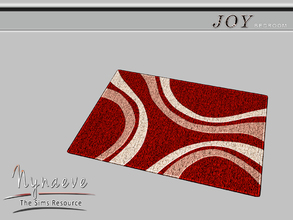 Sims 3 — Joy Rug by NynaeveDesign — Joy Bedroom - Rug Located in: Decor - Rugs Price: 50 Tiles: 3x2 Re-colorable: yes 3
