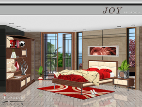 Sims 3 — Joy Bedroom by NynaeveDesign — It can often be the forgotten room in your sim's home because no one else sees
