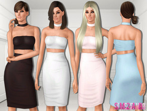 Sims 3 — 477 - Medium dress by sims2fanbg — .:477 - Medium dress:. Dress in 4 recolors, Custom mesh, Recolorable. I hope