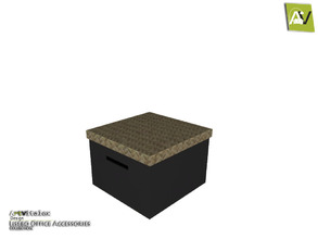 Sims 4 —  Lisebo Storage Box    by ArtVitalex — - Lisebo Storage Box - ArtVitalex@TSR, Jan 2017