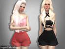 Sims 4 — Genius Ingrid Shorts by Genius6662 — - New Mesh - All Lods - 19 Colors - Custom Thumbnail