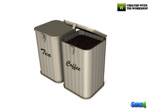 Sims 4 — kardofe_Breakfast nook_Tea by kardofe — Coffee and tea boxes, decorative only 