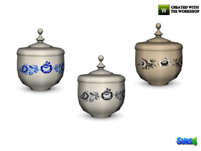 Sims 4 — kardofe_Breakfast nook_Vase by kardofe — Cookie jar in three different options, decorative only 