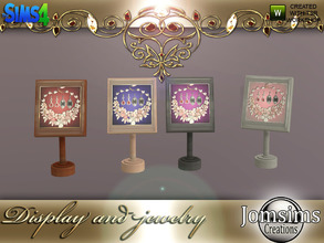 Sims 4 — Display and jewelry deco 2 by jomsims — Display and jewelry deco 2