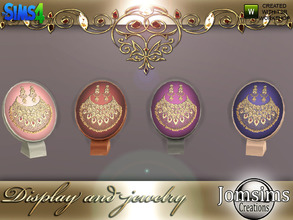 Sims 4 — Display and jewelry deco 3 by jomsims — Display and jewelry deco 3