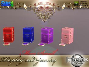 Sims 4 — Display and jewelry deco 4 more small by jomsims — Display and jewelry deco 4 more small