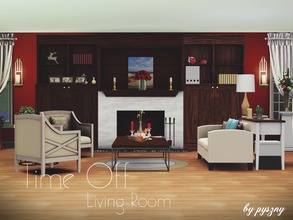 Sims 3 — Time Off Living Room by pyszny16 — Whenever you feel tired, bored, exhausted and the only thing you dream about